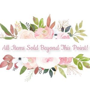 🎀 All Items Sold Beyond This Point! 🎀